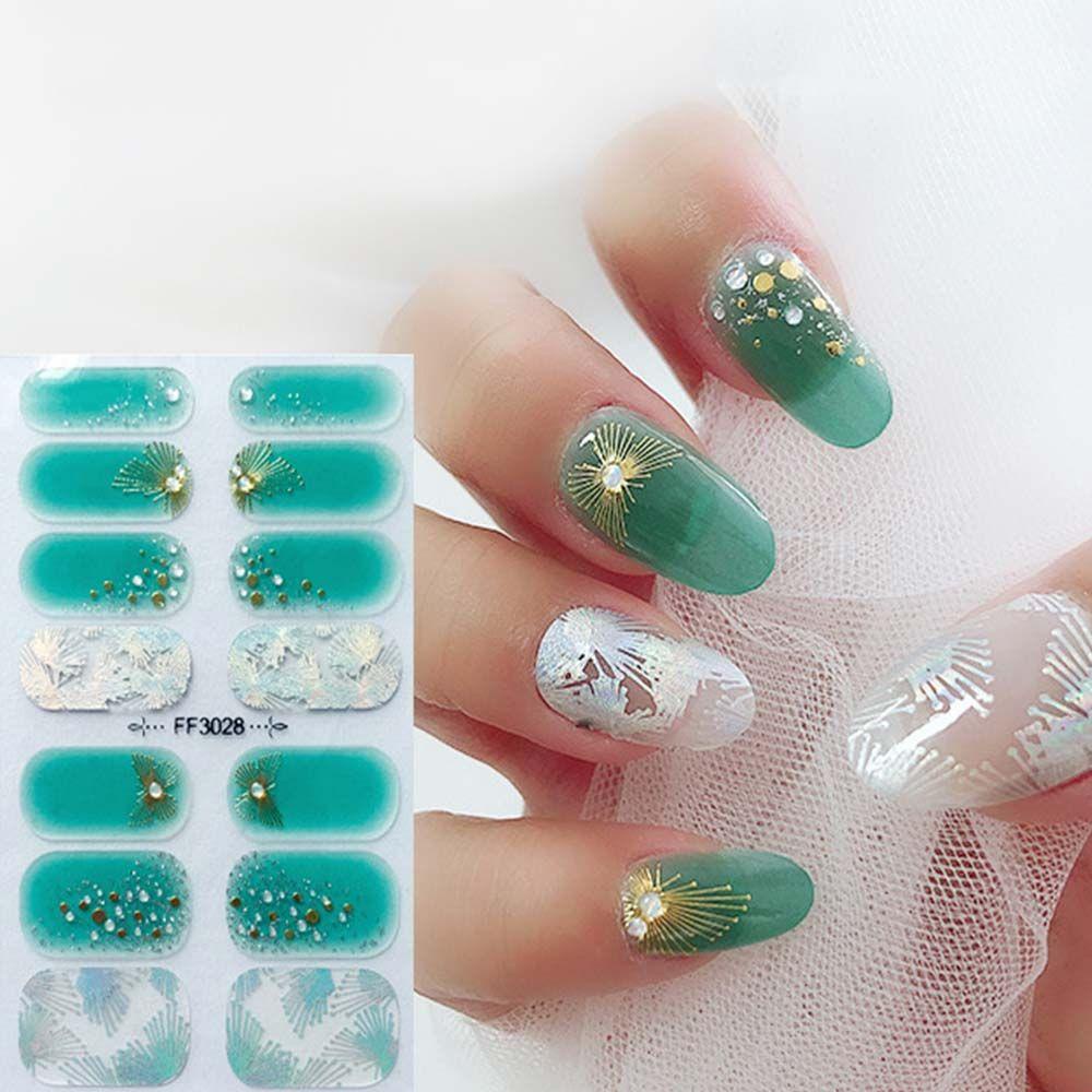 Nhãn Dán Trang Trí Móng Tay Tự Dính Phong Cách Nhật Bản