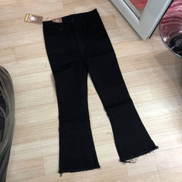 Quần loe đen_kèm ảnh thật | BigBuy360 - bigbuy360.vn