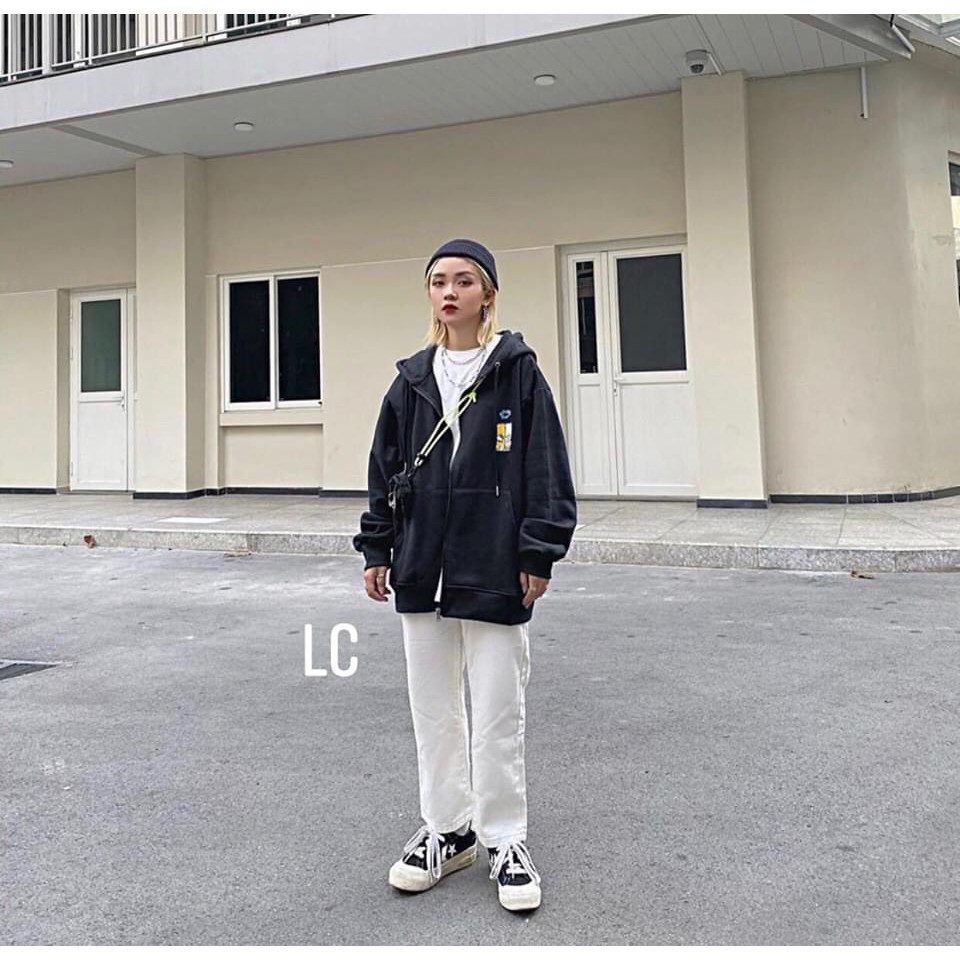 Áo Khoác Nỉ Thu Đông I WOOD YOU Unisex Dáng Rộng | BigBuy360 - bigbuy360.vn