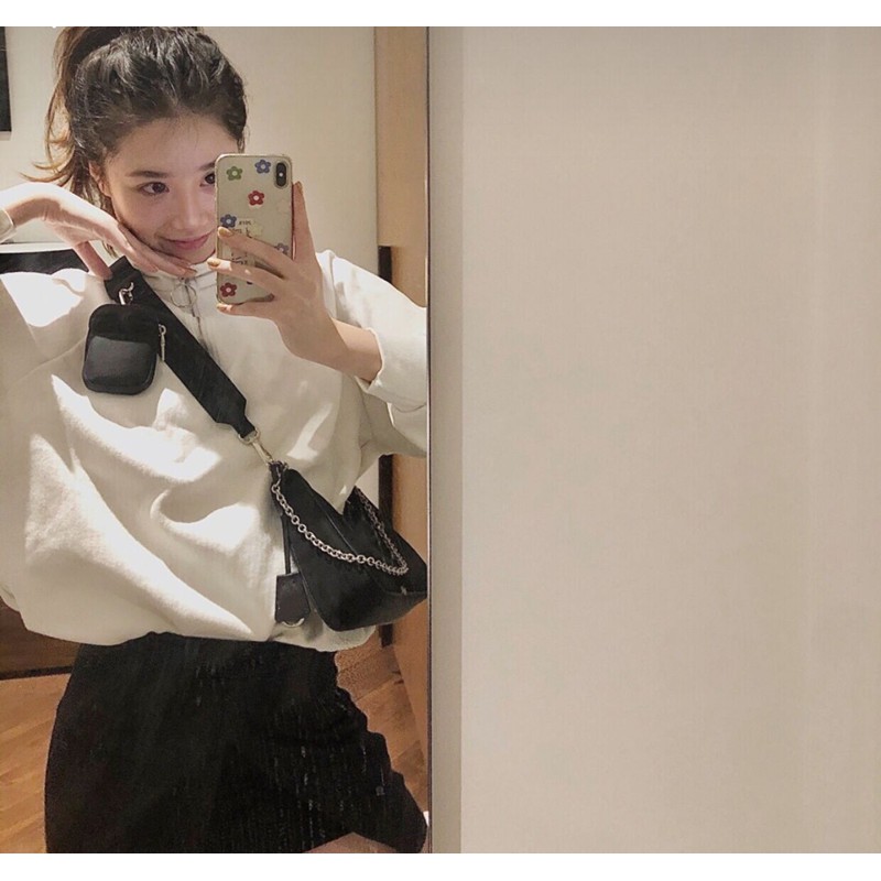 Sẵn Túi vải kẹp nách phong cách boho cá tính  S005