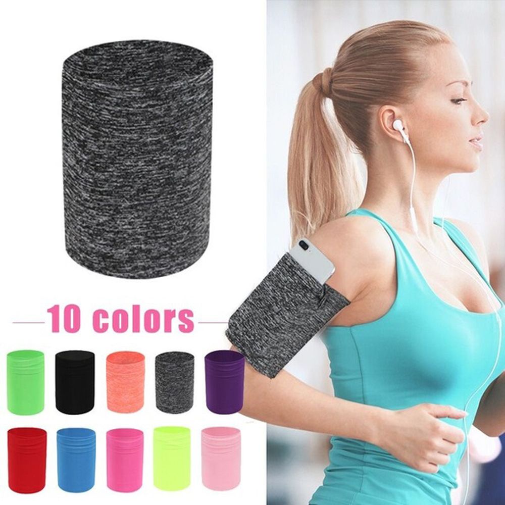 Bộ Túi Đựng Điện Thoại Đeo Cánh Tay Co Giãn Thoáng Khí Nhiều Màu Sắc Dùng Khi Chạy Bộ / Chạy Bộ