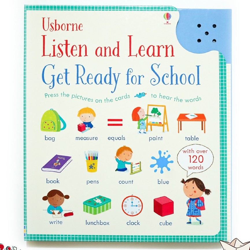 Sách âm thanh học tiếng anh Listen and Learn Get Ready For School