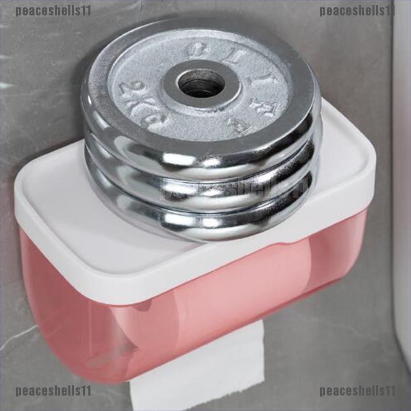 Giá Đỡ Cuộn Giấy Vệ Sinh Kèm Kệ Đựng Tiện Dụng Cho Phòng Tắm