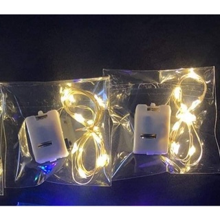 20 cái đèn led đom đóm đèn fairylight trang trí đèn trung thu quà tặng 20/10 màu vàng dài 1m