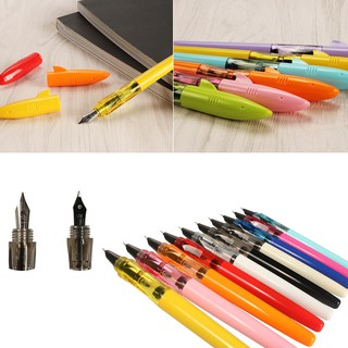 Bút máy vỏ nhựa trong suốt hình cá mập độc đáo