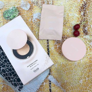 Set phấn nước Clio Nudism Velvet Cushion 2 món