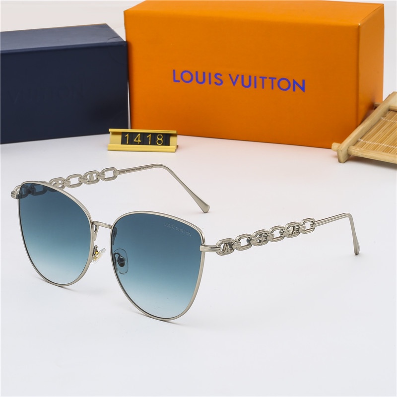 Kính Mát Phân Cực Hiệu LV Kèm Hộp Đựng Dành Cho Nam Và Nữ