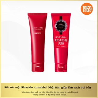Sữa rửa mặt Shiseido Aqualabel Nhật Bản giúp làm sạch bụi bẩn, dầu thừa