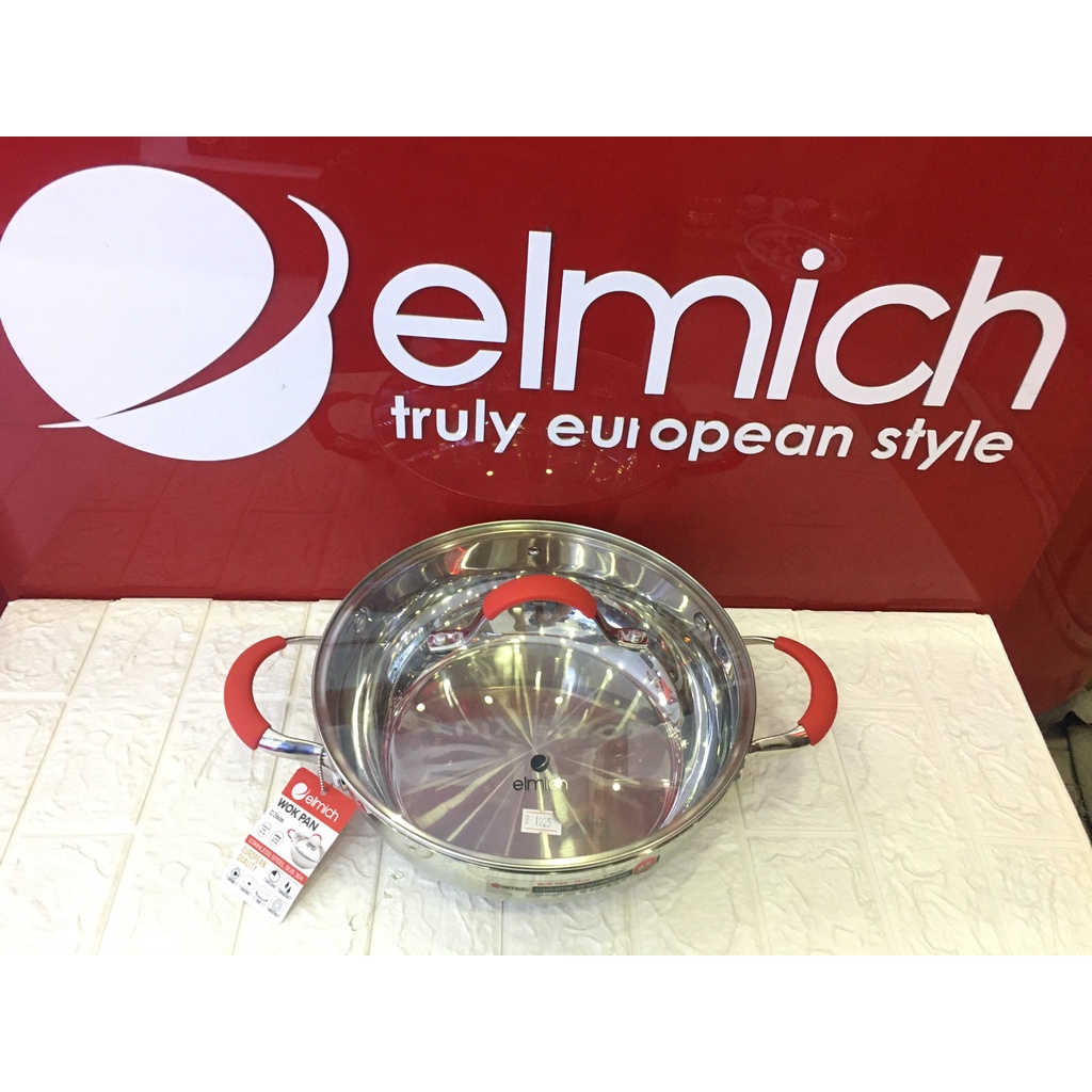 Nồi lẩu Elmich Inox 304 đáy từ 28cm 2355789