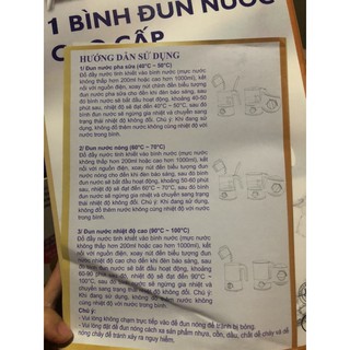 Bình đun nước cao cấp Pediasure