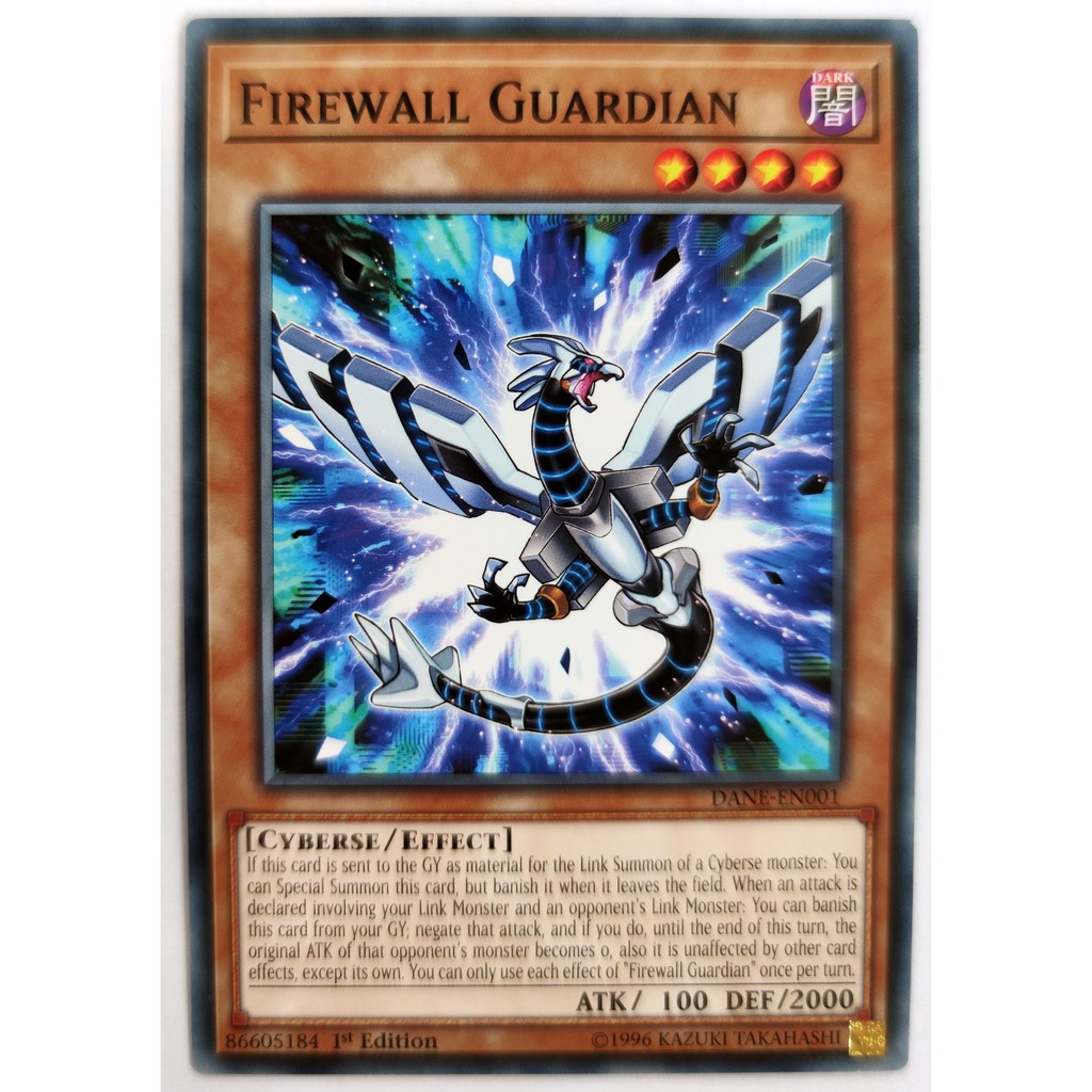 [Thẻ Yugioh] Firewall Guardian |EN| Common (VRAINS)