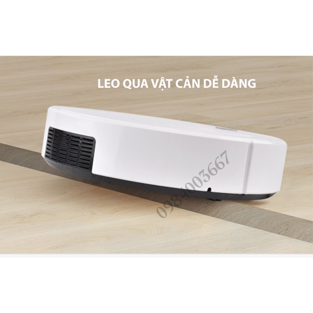 Máy hút bụi_Robot hút bụi Sweep & Clean 5 trong 1_Hút bụi, quét nhà, lau nhà, xông tinh dầu, đèn UV | BigBuy360 - bigbuy360.vn