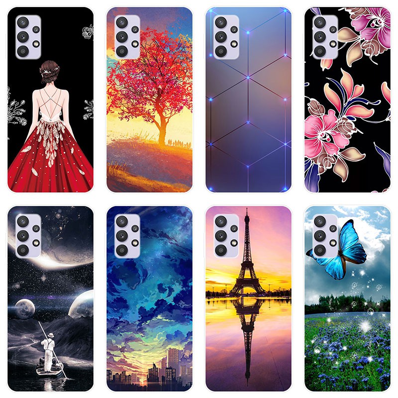 Ốp điện thoại in họa tiết thời trang cho Samsung A32 Samsung Galaxy A32 GalaxyA32