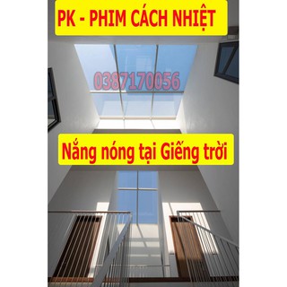 decan phim cách nhệt chống nóng cho nhà kính - cửa kính chính hãng Hàn quốc khổ 1,5x1m