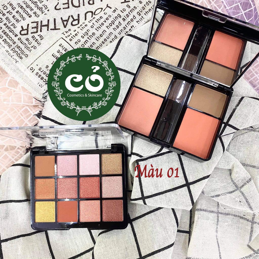 Set Phấn Mắt - Má Hồng - Tạo Khối Sivanna Hello Perfect | BigBuy360 - bigbuy360.vn