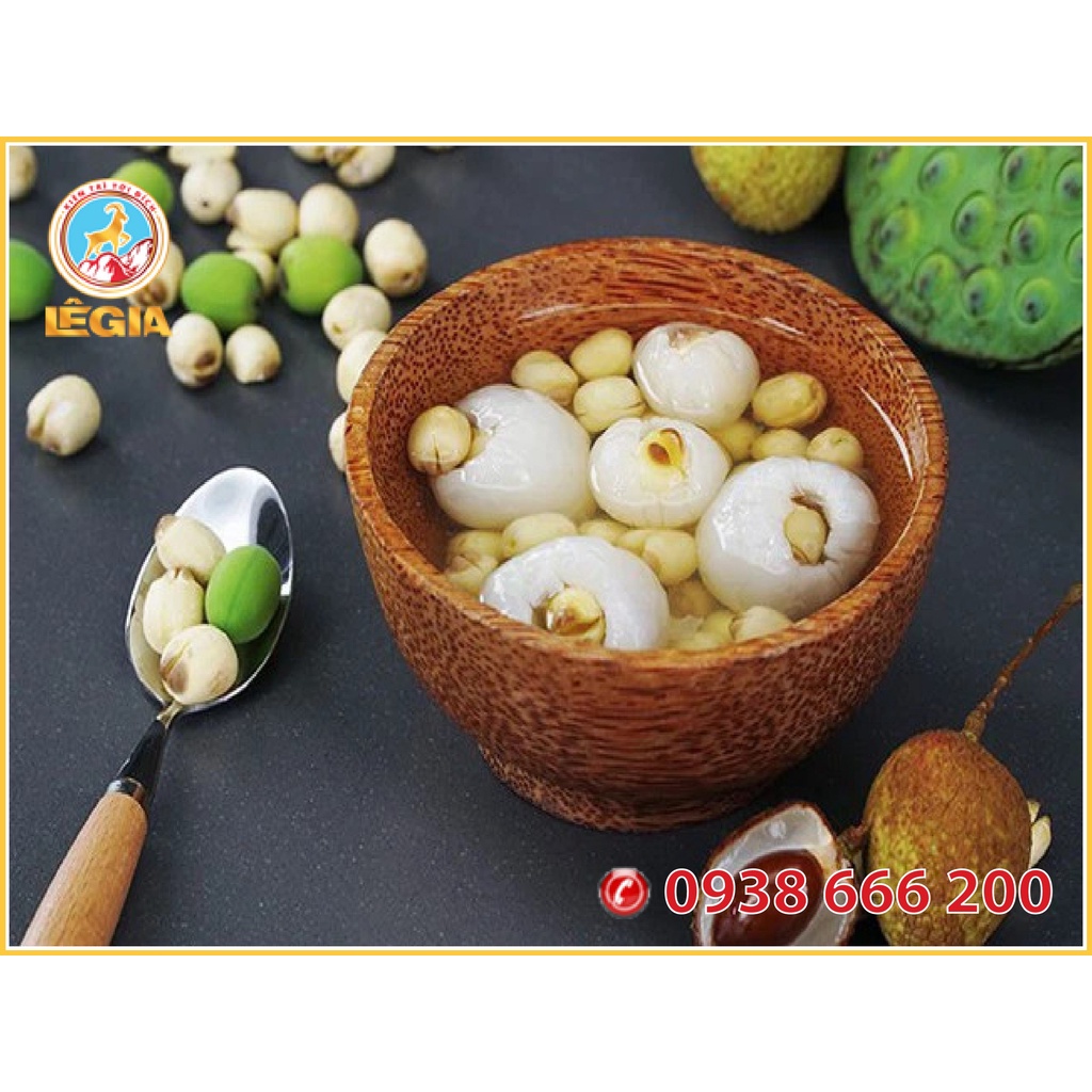 VẢI THIỀU NGÂM ĐƯỜNG NIF 560GR - NIF LYCHEES IN LIGHT SYRUP