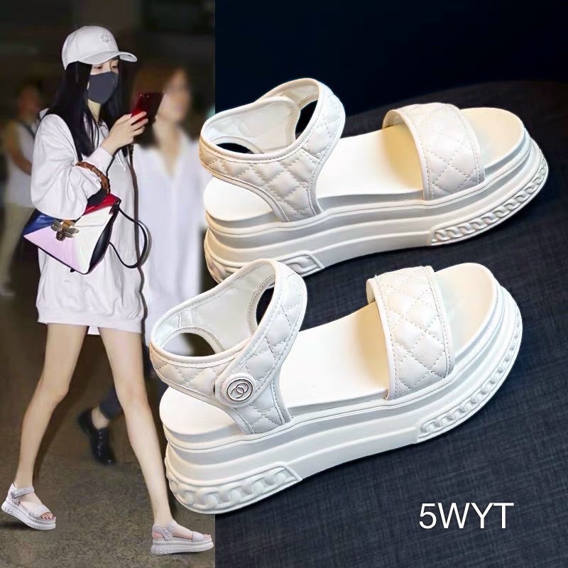 Sandal Bánh Mì Da Ô Chỉ Xịn Chuẩn Cao Cấp Êm Đẹp