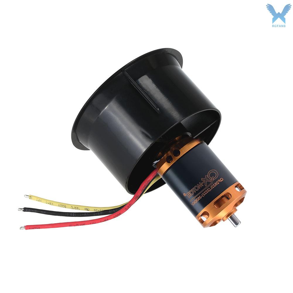 Mô tơ 64mm EDF 2822 3500KV có quạt gió 12 cánh cho máy bay điều khiển từ xa