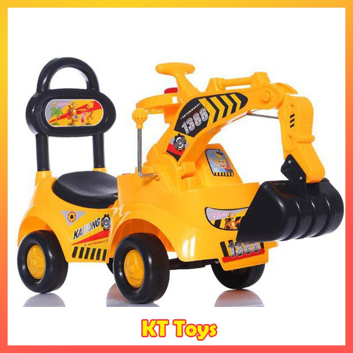 XE CẨU CHÒI CHÂN 1388 CỠ LỚN CÓ NHẠC KT TOYS