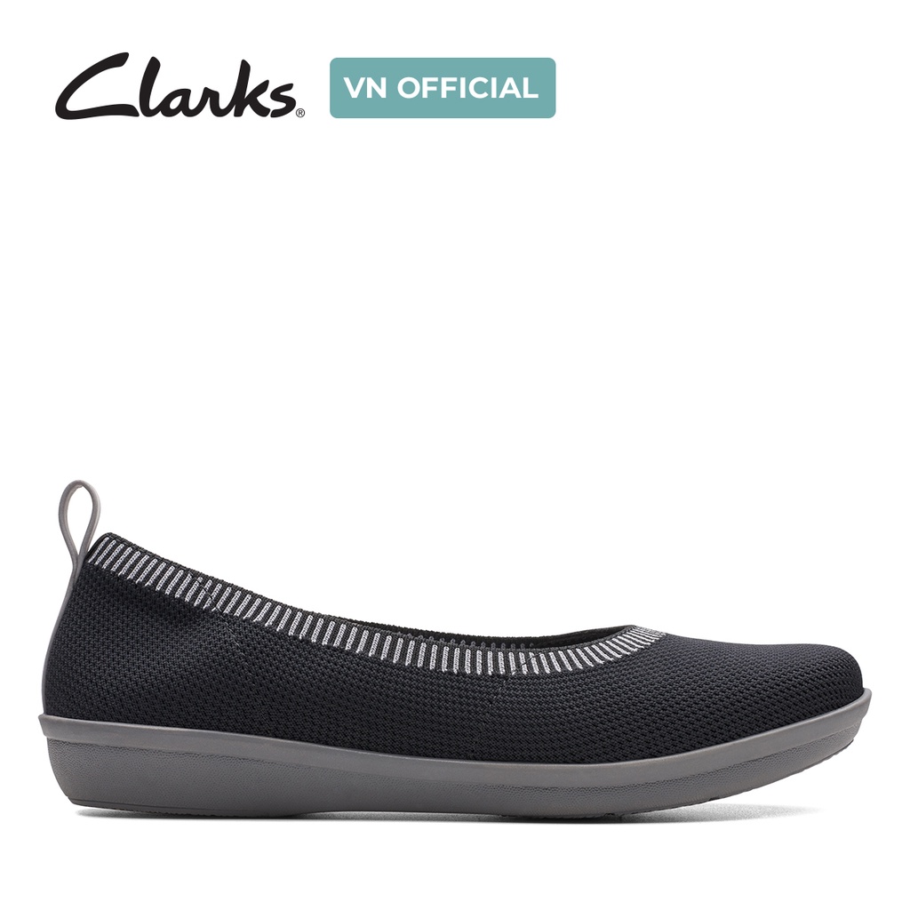 Giày Thể Thao Nữ CLARKS Ayla Paige Màu Đen