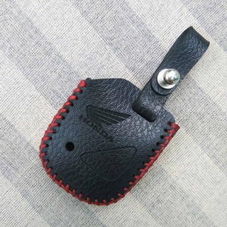 Bao da chìa khóa xe dạng chìa Honda AirBlade (Đen)