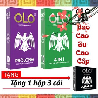 [Siêu Khuyến Mãi] [COMBO] Mua 2 hộp Bao cao su OLO TẶNG 1 hộp - 23 chiếc