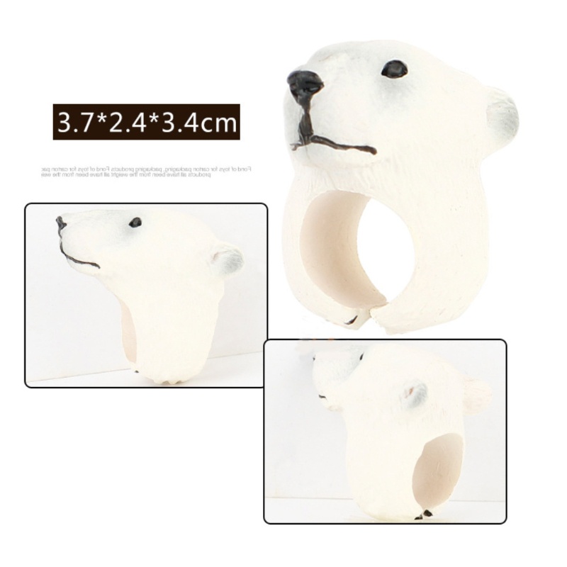 Wmmb Nhẫn Hóa Trang Khủng Long Dễ Thương Có Thể Điều Chỉnh Cho Bé