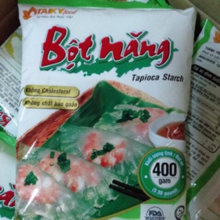 Bột năng Tài Ký 400gr hàng chuẩn dùng làm trân châu, nấu chè
