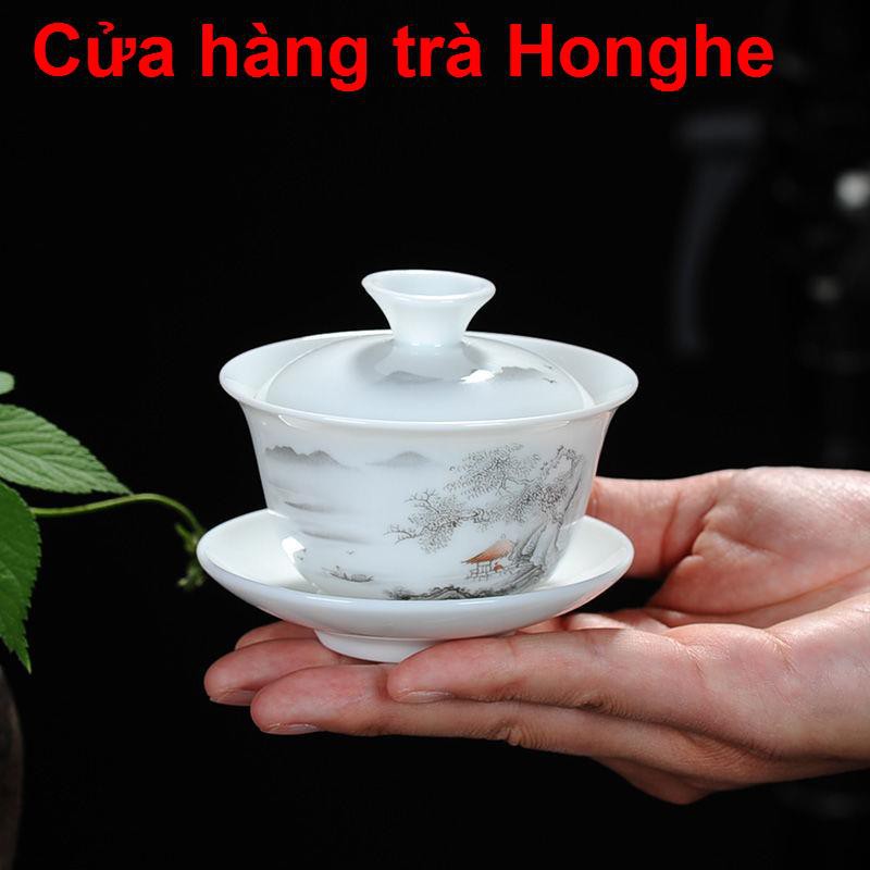 mocboBộ ấm pha trà Kung Fu Gốm sứ gia dụng Cao trắng Ưu đãi đặc biệt cho bát