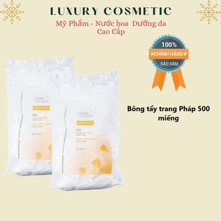 Bông Tẩy Trang Pháp 500 Miếng Le Soin Laretat Pur