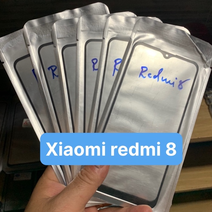 Kính ép màn hình liền keo xiaomi redmi 8