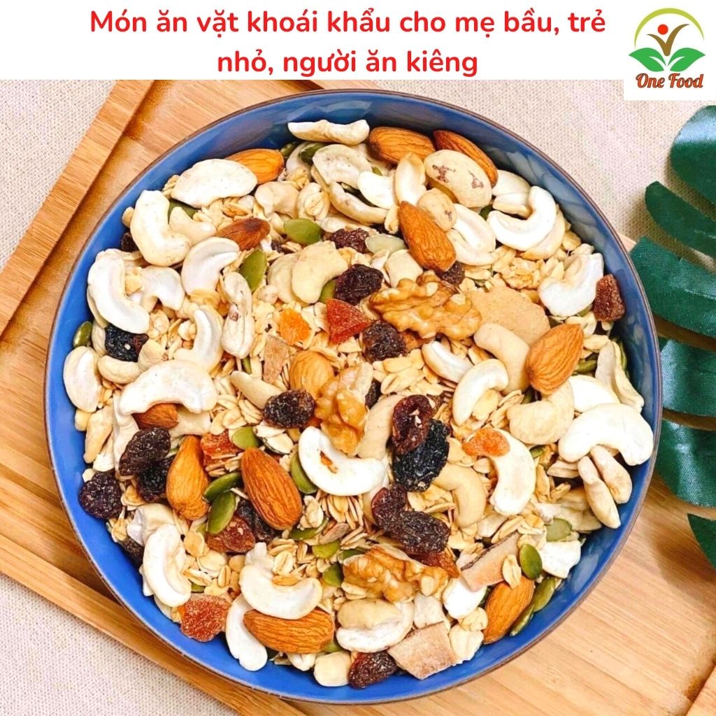 NGŨ CỐC ĂN KIÊNG - Ngũ Cốc Dinh Dưỡng -mix hạt - Ăn vặt mẹ bầu - OneFood68