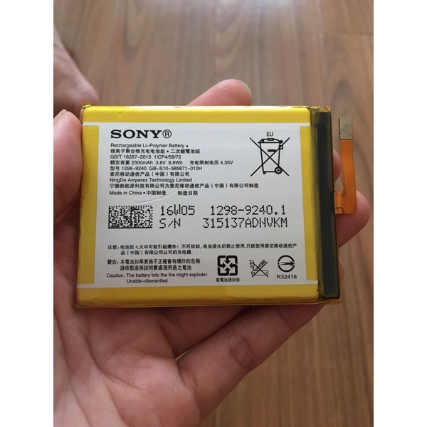 Pin xịn mới 100% cho máy Sony XA1