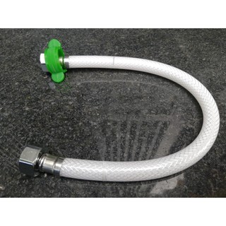 Dây cấp nước bồn cầu toilet nhựa tán thau xi 3,4,5,6,8 Tấc 1,1.2,1.5,2 Mét