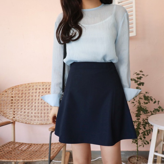 CHÂN VÁY CHỮ A NGẮN ULZZANG ( có quần trong) | BigBuy360 - bigbuy360.vn