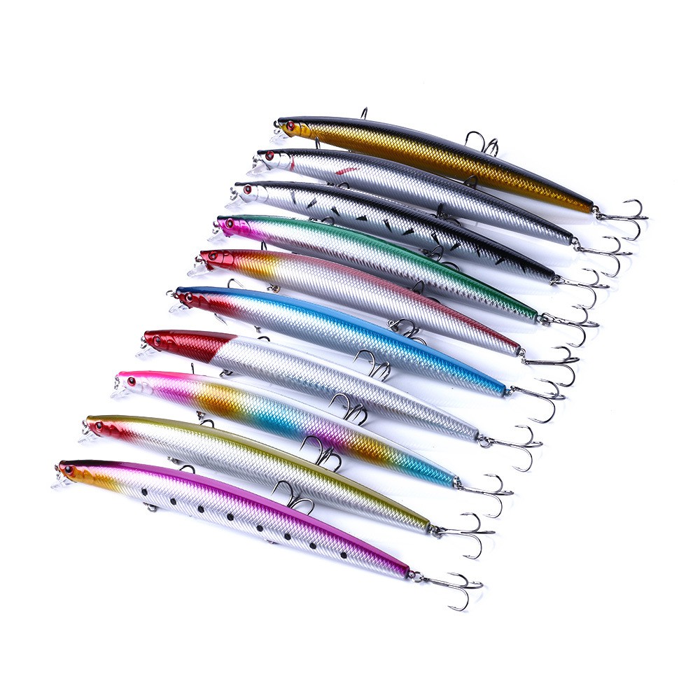 Mồi Câu lure, cá chẽm , có mú, cá ngão , cá biển dài 18cm nặng 26gr