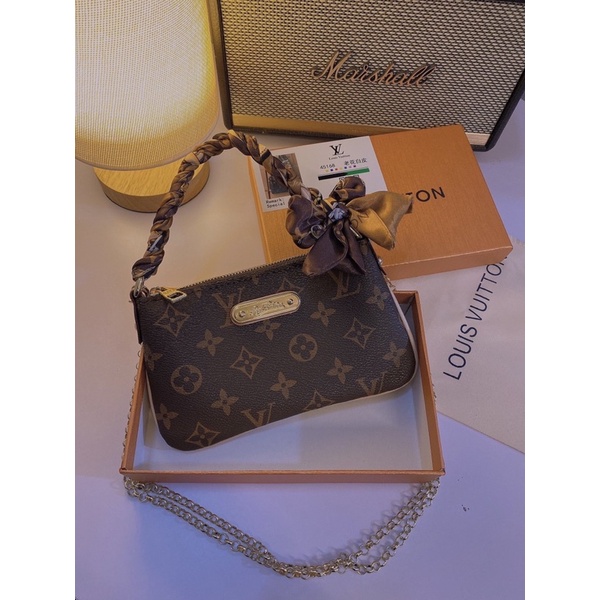 Túi LV kèm khăn Fullbox nguyên seal+ bill Hải quan xịn