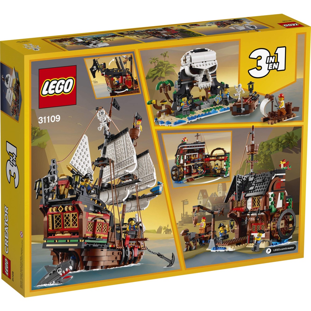 Lego 31109 Pirate Ship - Tàu cướp biển