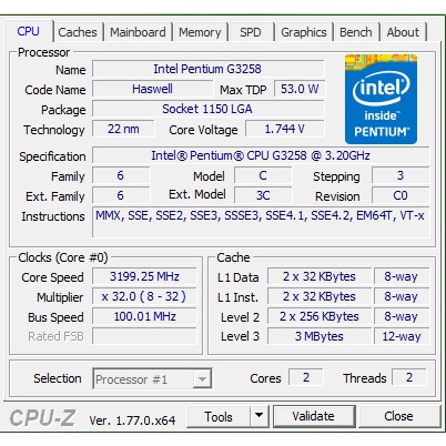 Intel Pentium G3258 3M Cache, 3.20 GHz cũ | BigBuy360 - bigbuy360.vn