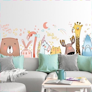 Decal dán tường Động vật ngộ nghĩnh XH9316 Zooyoo
