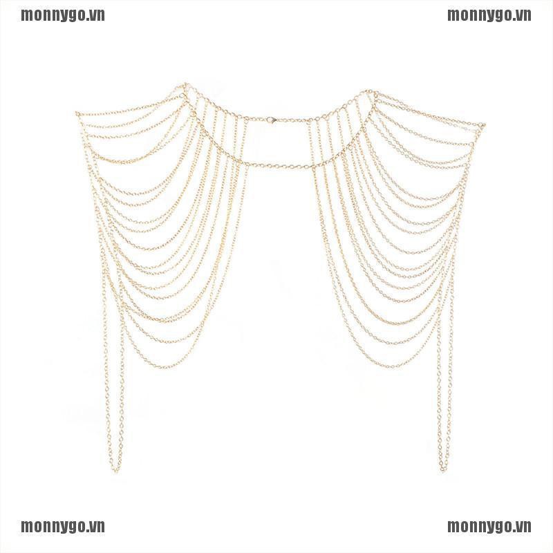 [COD+monnygo]Style Fashion Sexy Body Women Jewelry Tassels Link Body Should | WebRaoVat - webraovat.net.vn