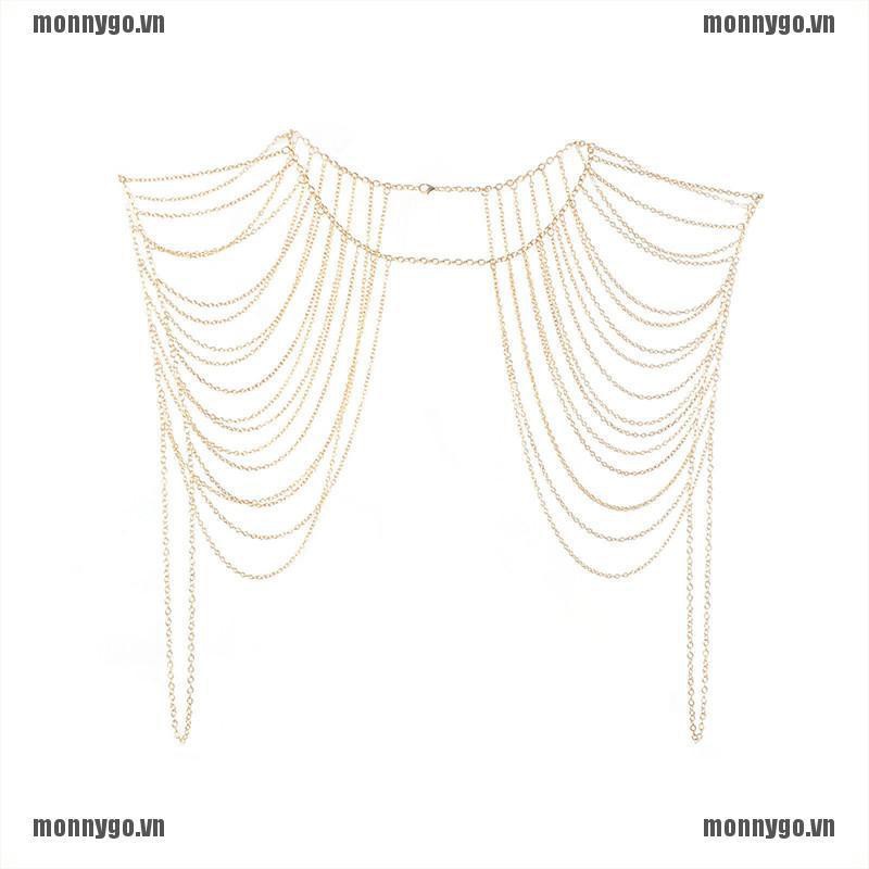 [COD+monnygo]Style Fashion Sexy Body Women Jewelry Tassels Link Body Should | BigBuy360 - bigbuy360.vn