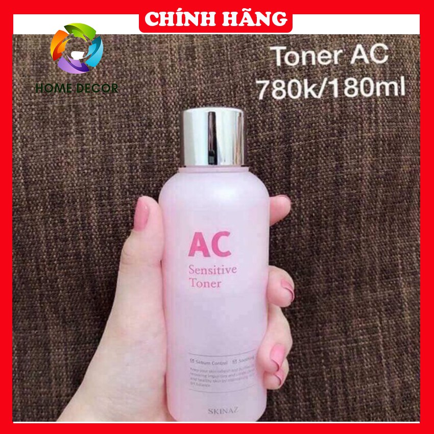 [Chính Hãng]Nước Hoa Hồng AC Sensitive Toner 6in1,Nước Hoa Hồng AC Skinaz Hàn Quốc, Nước Hoa Hồng Dành Cho Da Nhạy Cảm