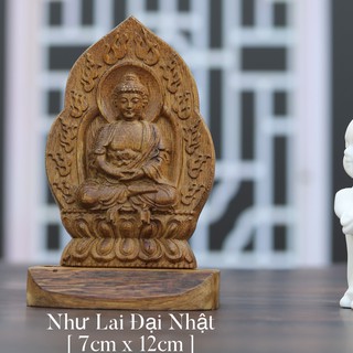 Tượng Phật Bản Mệnh Trầm Hương Để Ô Tô - Bàn Làm Việc - Phong Thủy Tốt - Bình An