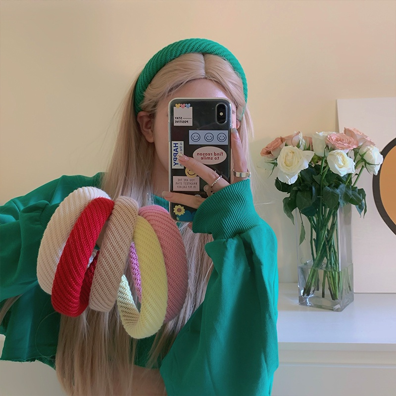 Băng Đô Len Xinh Xắn Thời Trang Dành Cho Nữ