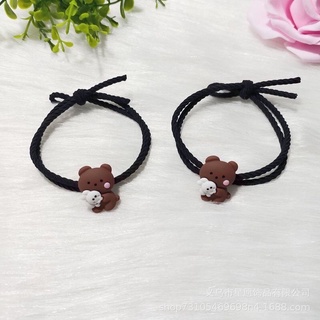Dây cột tóc gấu nâu xinh