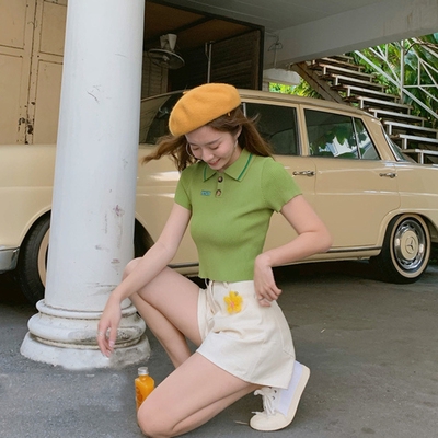 Áo thun có cổ thời trang Hàn Quốc cho nữ | BigBuy360 - bigbuy360.vn