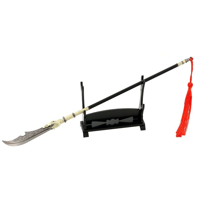 Móc Khóa Mô Hình Thanh Long Yển Nguyệt 30cm.