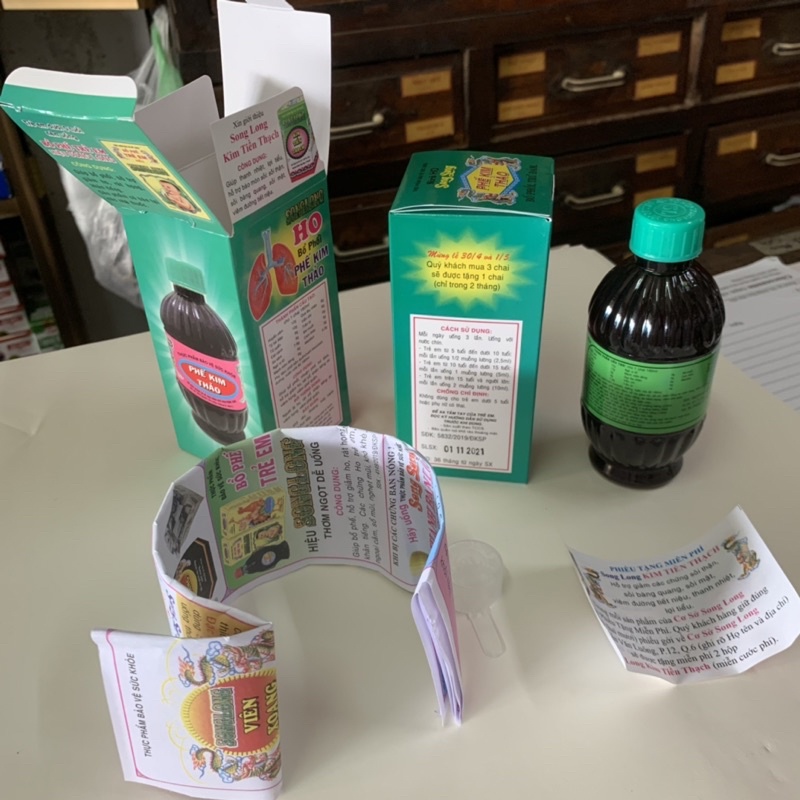 Siro Ho Song Long Phế Kim Thảo - Phế Kim Thảo