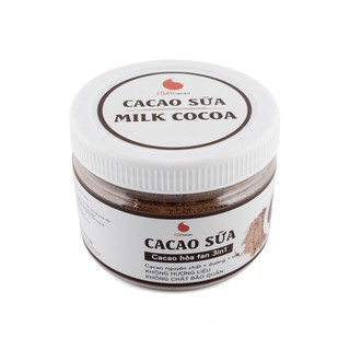 Cacao sữa 3in1 thơm ngon - tiện lợi Light Coffee  - Bột cacao nguyên chất -  Mùi vị và hương thơm đậm đà hũ 230g